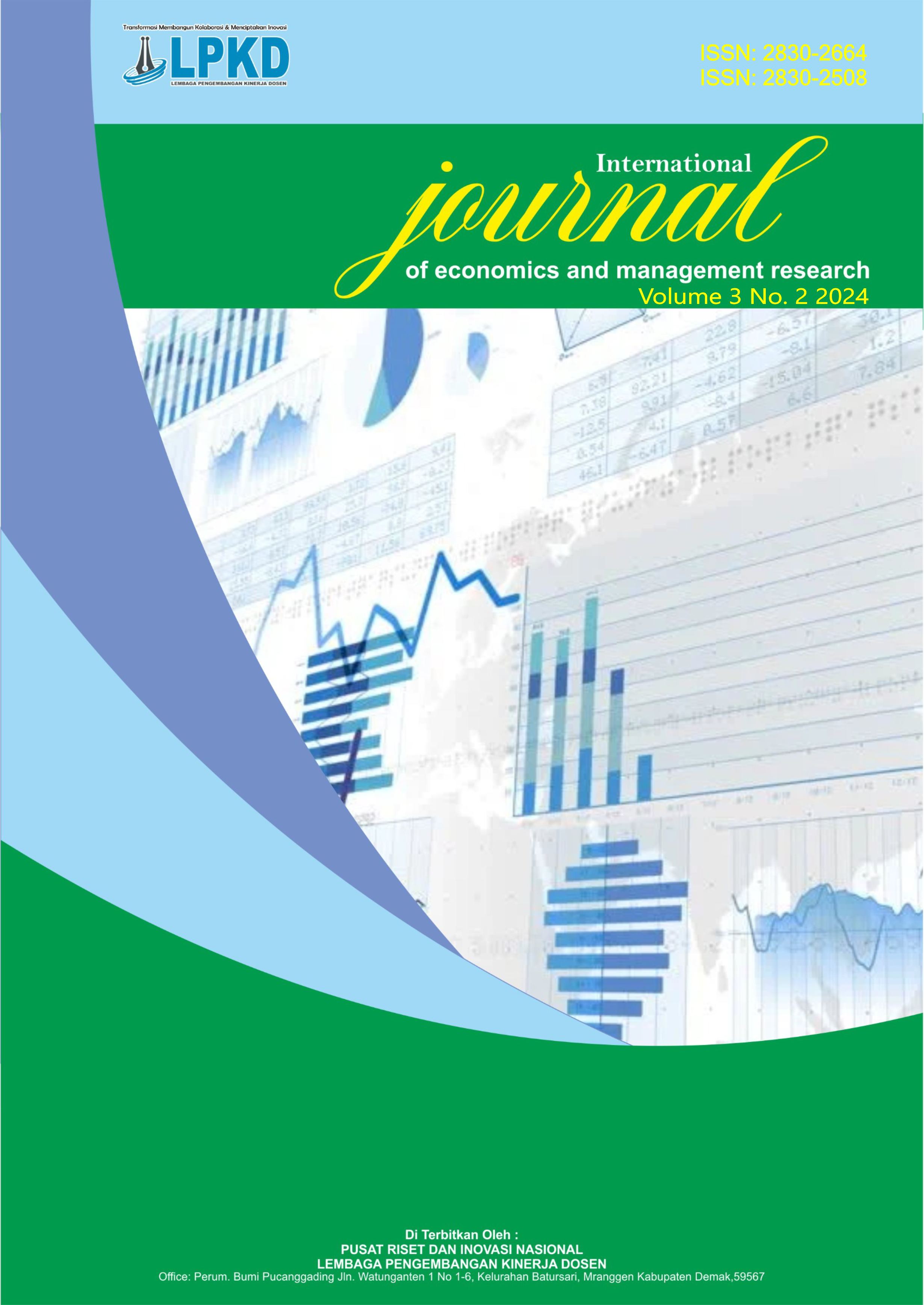 					View Vol. 3 No. 2 (2024): August: International Journal of Economics and Management Research
				